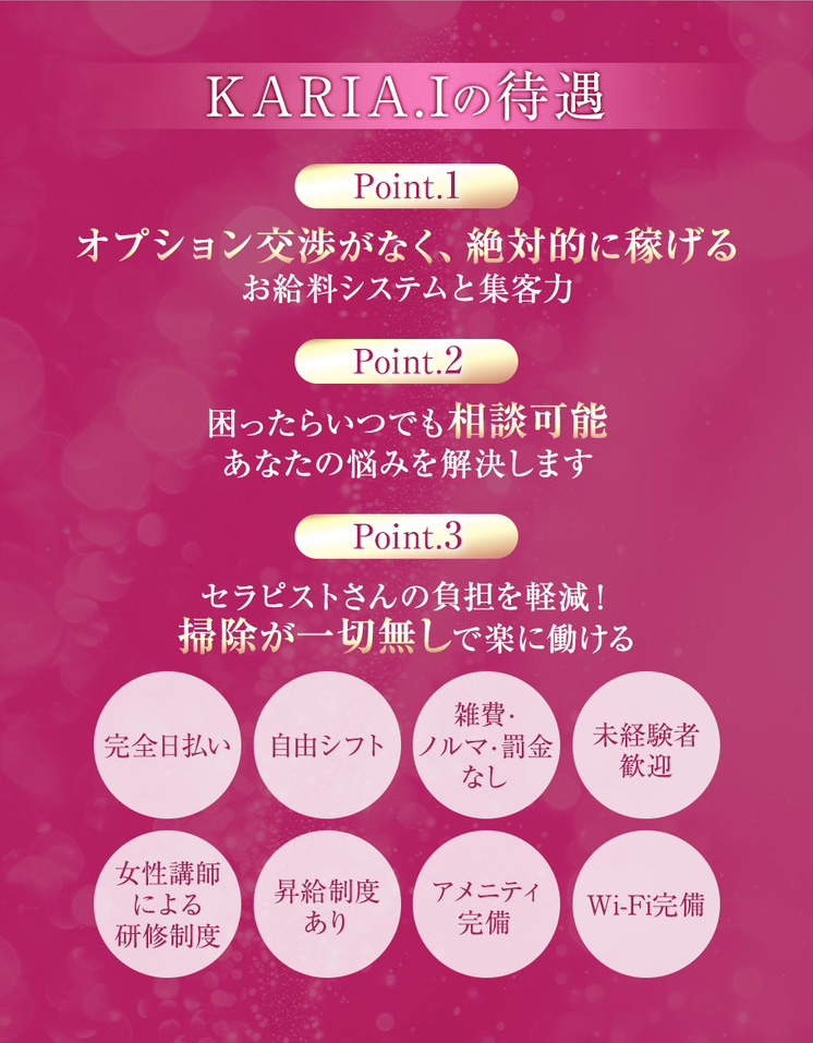 KARIA.Iの待遇